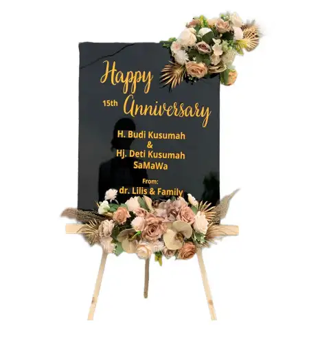 Papan Bunga Akrilik Suka Jaya